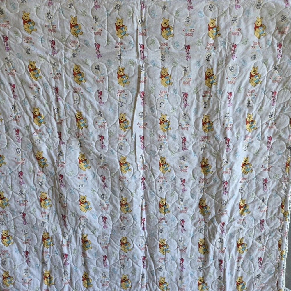Handmade Winnie The Pooh Quilt 34x34